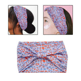 Maxbell Women Leopard Headbands Girls Sweat Bands Hairband for Sleeping Yoga Makeup violet