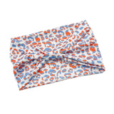 Maxbell Women Leopard Headbands Girls Sweat Bands Hairband for Sleeping Yoga Makeup white