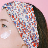 Maxbell Women Leopard Headbands Girls Sweat Bands Hairband for Sleeping Yoga Makeup white