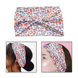 Maxbell Women Leopard Headbands Girls Sweat Bands Hairband for Sleeping Yoga Makeup white