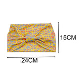 Maxbell Women Leopard Headbands Girls Sweat Bands Hairband for Sleeping Yoga Makeup yellow