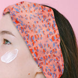 Maxbell Women Leopard Headbands Girls Sweat Bands Hairband for Sleeping Yoga Makeup pink