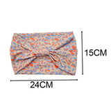 Maxbell Women Leopard Headbands Girls Sweat Bands Hairband for Sleeping Yoga Makeup champagne