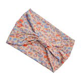 Maxbell Women Leopard Headbands Girls Sweat Bands Hairband for Sleeping Yoga Makeup champagne