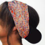 Maxbell Women Leopard Headbands Girls Sweat Bands Hairband for Sleeping Yoga Makeup champagne