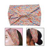 Maxbell Women Leopard Headbands Girls Sweat Bands Hairband for Sleeping Yoga Makeup champagne