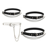 Maxbell Punk Studded Belt Rivet Belt Adjustable Eyelet Grommet Belt Fashion Design Black Size S
