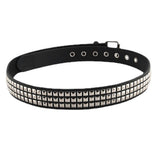 Maxbell Punk Studded Belt Rivet Belt Adjustable Eyelet Grommet Belt Fashion Design Black Size L