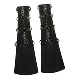 Maxbell Women Leg Sleeve Streetwear Punk Gothic Leg Warmer for Stages Show Party S Black