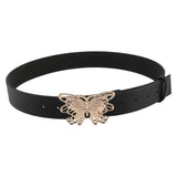 Maxbell 41inch Length Women PU Leather Waist Belt Pin Buckle Waist Band for Dating Aureate