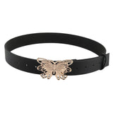 Maxbell 41inch Length Women PU Leather Waist Belt Pin Buckle Waist Band for Dating Aureate