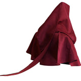 Maxbell Halloween Cloak Cowl Cosplay Witch Cape Medieval for Unisex Adults Women Men Dark Red