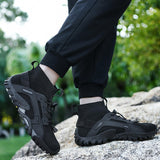Maxbell Water Shoes Sneakers Lightweight Hiking Shoes for Outdoor Trekking Casual 39Yard Black