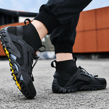 Maxbell Water Shoes Sneakers Lightweight Hiking Shoes for Outdoor Trekking Casual 39Yard Black
