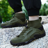 Maxbell Water Shoes Sneakers Lightweight Hiking Shoes for Outdoor Trekking Casual 45yards Green