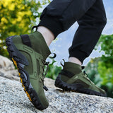 Maxbell Water Shoes Sneakers Lightweight Hiking Shoes for Outdoor Trekking Casual 45yards Green