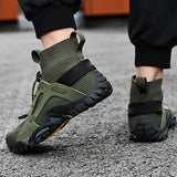 Maxbell Water Shoes Sneakers Lightweight Hiking Shoes for Outdoor Trekking Casual 45yards Green
