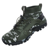 Maxbell Water Shoes Sneakers Lightweight Hiking Shoes for Outdoor Trekking Casual 44Yard White Green