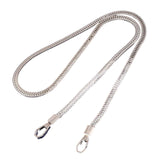 Maxbell Metal Bags Strap Replacement Purse Straps Messenger Shoulder Bag Wallet Argent 1.0 Meter