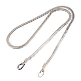 Maxbell Metal Bags Strap Replacement Purse Straps Messenger Shoulder Bag Wallet Argent 1.2 Meter