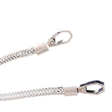 Maxbell Metal Bags Strap Replacement Purse Straps Messenger Shoulder Bag Wallet Argent 1.2 Meter