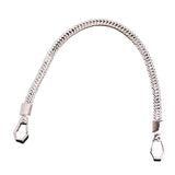 Maxbell Metal Bags Strap Replacement Purse Straps Messenger Shoulder Bag Wallet Argent 0.32 Meter