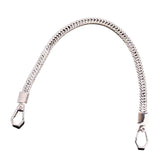 Maxbell Metal Bags Strap Replacement Purse Straps Messenger Shoulder Bag Wallet Argent 0.32 Meter