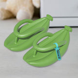 Maxbell Thongs Sandals Banana Slippers Bathroom House Shower Women's Flip Flops Dark Green 38 39