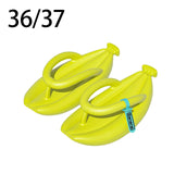 Maxbell Thongs Sandals Banana Slippers Bathroom House Shower Women's Flip Flops Neon Green 36 37