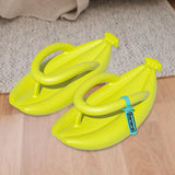 Maxbell Thongs Sandals Banana Slippers Bathroom House Shower Women's Flip Flops Neon Green 36 37