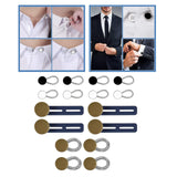 Maxbell 16x Collar Button Extender Extension Men Pants Belt Jeans Neck Extender