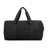 Maxbell Large Capacity Travel Duffel Bag Handbag Folding Weekender Bag for Gym 63cmx20cmx36cm black