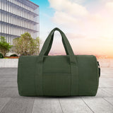 Maxbell Large Capacity Travel Duffel Bag Handbag Folding Weekender Bag for Gym 52cmx16cmx32cm green