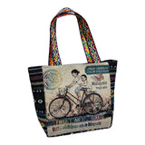 Maxbell Women Canvas Shoulder Bag Vacation Lightweight Shopping Bag Satchel Casual People