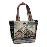 Maxbell Women Canvas Shoulder Bag Vacation Lightweight Shopping Bag Satchel Casual People