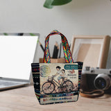 Maxbell Women Canvas Shoulder Bag Vacation Lightweight Shopping Bag Satchel Casual People