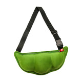 Maxbell Casual Pod Shaped Shoulder Bag Vacation Underarm Bags Women Girl Crossbody