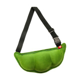 Maxbell Casual Pod Shaped Shoulder Bag Vacation Underarm Bags Women Girl Crossbody
