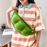 Maxbell Casual Pod Shaped Shoulder Bag Vacation Underarm Bags Women Girl Crossbody