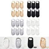 Maxbell Low Cut No Show Socks Womens Invisible Socks for High Heel Shoes Sneakers Skin Color