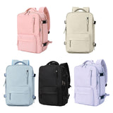 Maxbell Laptop Backpack Travel Anti Girls Unisex Boys Gift Business Women Pink