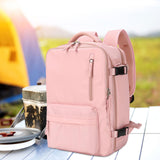 Maxbell Laptop Backpack Travel Anti Girls Unisex Boys Gift Business Women Pink