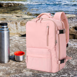 Maxbell Laptop Backpack Travel Anti Girls Unisex Boys Gift Business Women Pink