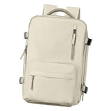 Maxbell Laptop Backpack Travel Anti Girls Unisex Boys Gift Business Women Beige