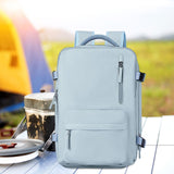 Maxbell Laptop Backpack Travel Anti Girls Unisex Boys Gift Business Women Blue