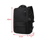 Maxbell Laptop Backpack Travel Anti Girls Unisex Boys Gift Business Women Black