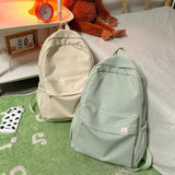 Maxbell Solid Color Backpack Lightweight for Camping Outdoor Activities Short Trips Green