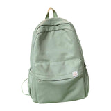 Maxbell Solid Color Backpack Lightweight for Camping Outdoor Activities Short Trips Green