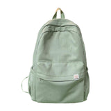 Maxbell Solid Color Backpack Lightweight for Camping Outdoor Activities Short Trips Green