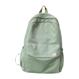 Maxbell Solid Color Backpack Lightweight for Camping Outdoor Activities Short Trips Green